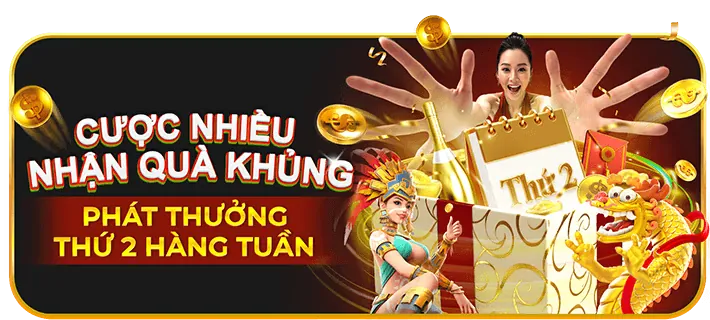 Thưởng nạp lại hàng ngày tại VTC88 nhà cái